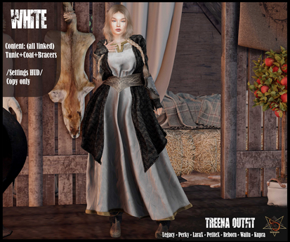 Second Life Marketplace - //RKS// Treena SingleColor - White